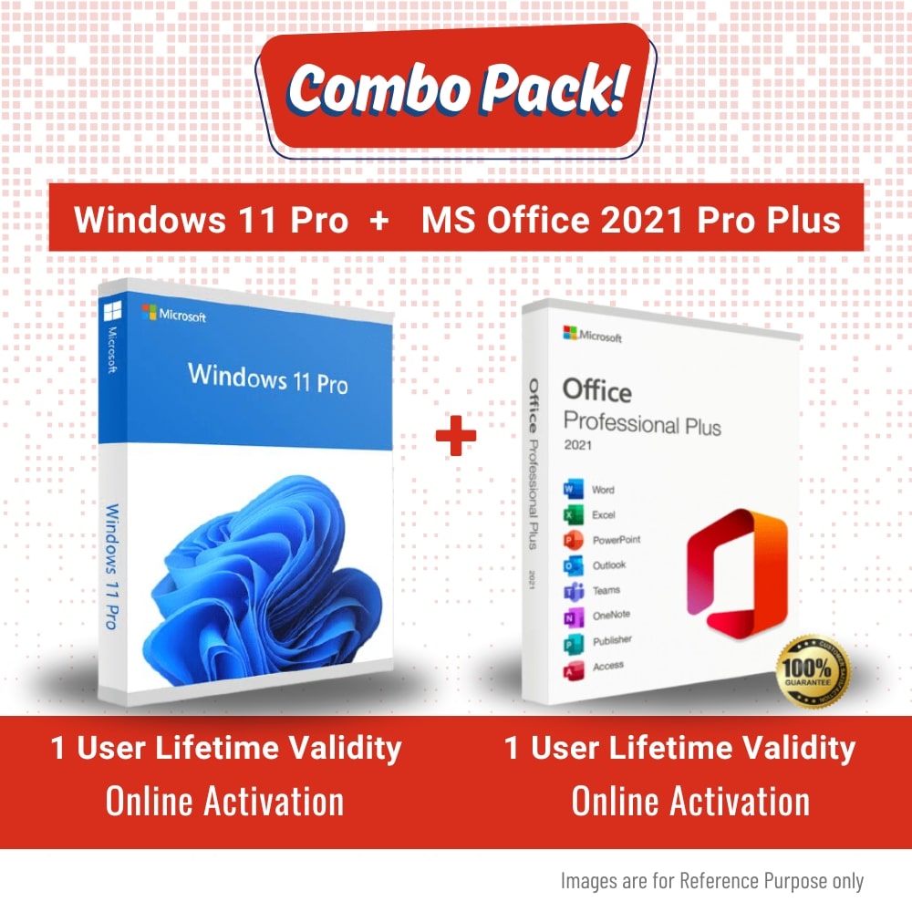 Win 11 pro + MS office 2021 online activation